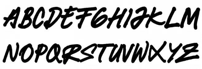 Willyan Rocks Schriftart Groß