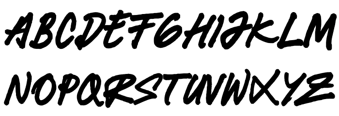 Willyan Rocks Font LOWERCASE