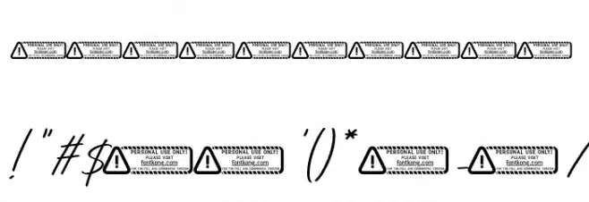 Willybery PERSONAL USE ONLY! Schriftart Anderer Schreiben