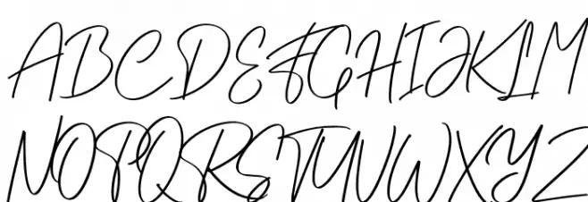 Willybery PERSONAL USE ONLY! Schriftart Groß