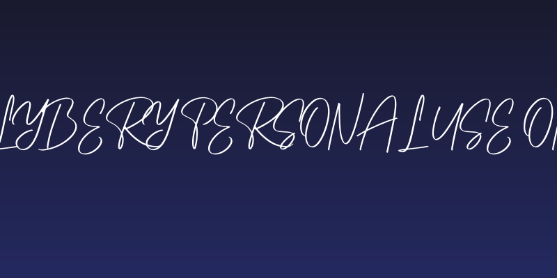 Willybery PERSONAL USE ONLY! Social Header