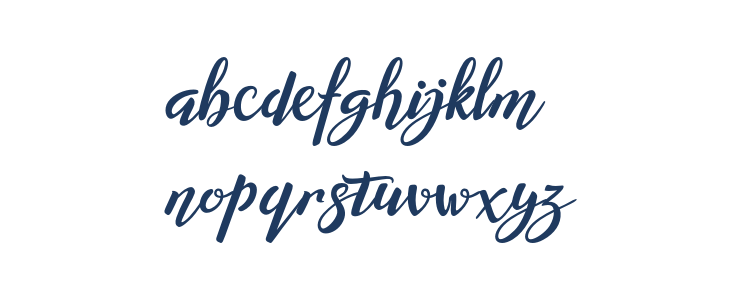 Willynta-Script Lowercase