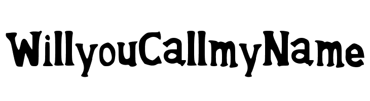WillyouCallmyName  Free Fonts Download