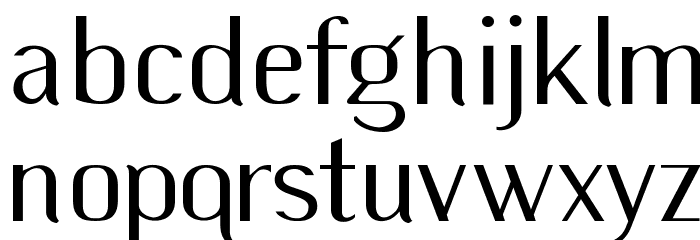 Wilma Mankiller modern Font LOWERCASE