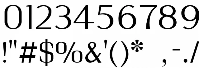 Wilma Mankiller old Light SemiCondensed Font OTHER CHARS