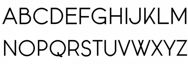 Wilmina フォント 大文字