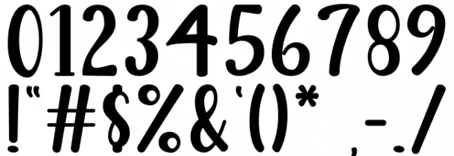 Wilona Font OTHER CHARS