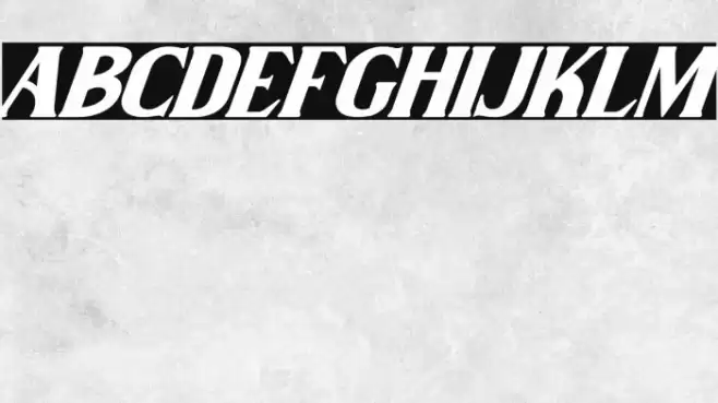 Wilson hawk Italic Font examples