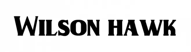 Wilson hawk  Frei Schriftart Herunterladen