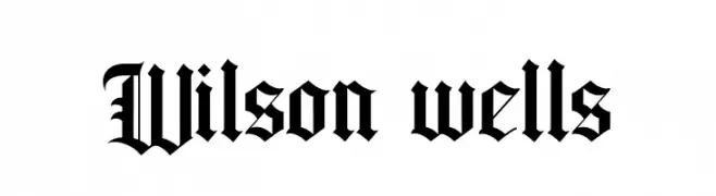 Wilson wells  Descarca Fonturi Gratis