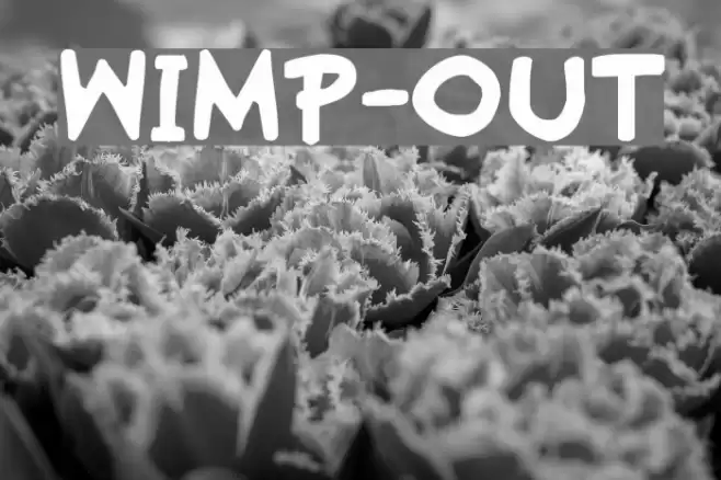 Wimp-Out Caratteri examples