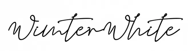 Wimter White  Frei Schriftart Herunterladen