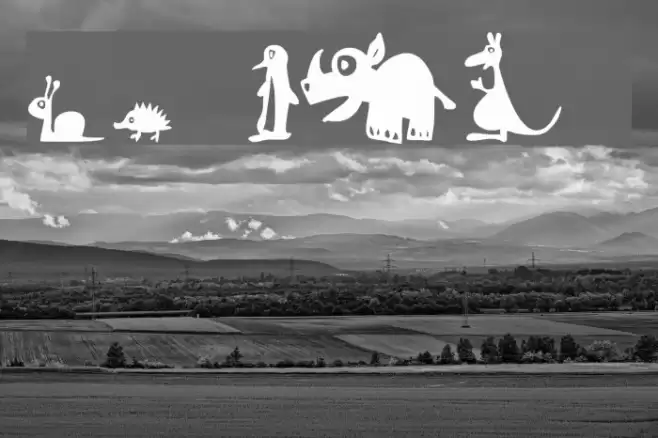 Win Pets 1 フォント examples