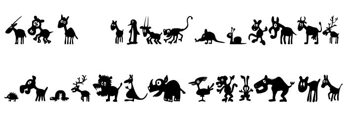 Win Pets 1 Font LOWERCASE