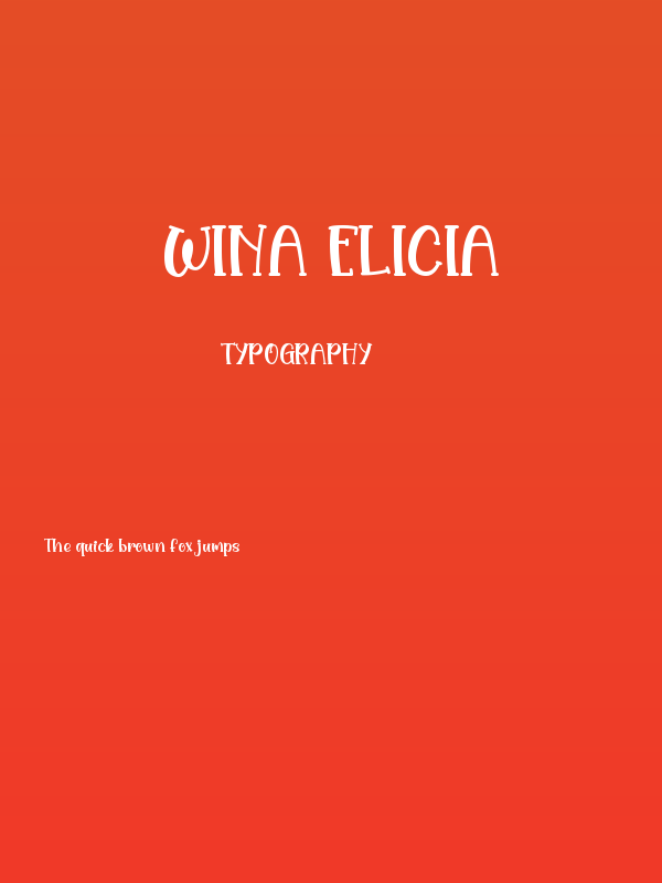 Wina Elicia Poster