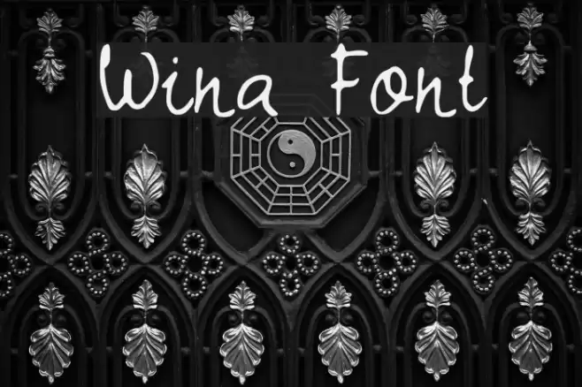 Wina Font examples