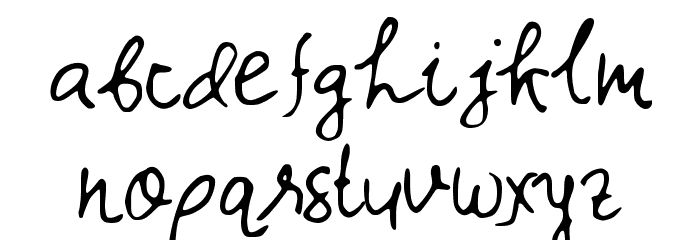 Wina Font LOWERCASE