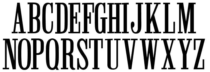 Winchester Caps Font LOWERCASE