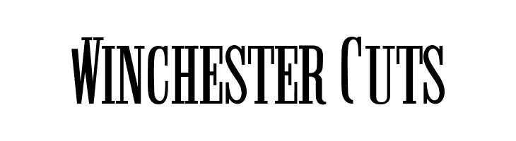 Winchester Cuts  नि: शुल्क फ़ॉन्ट्स डाउनलोड