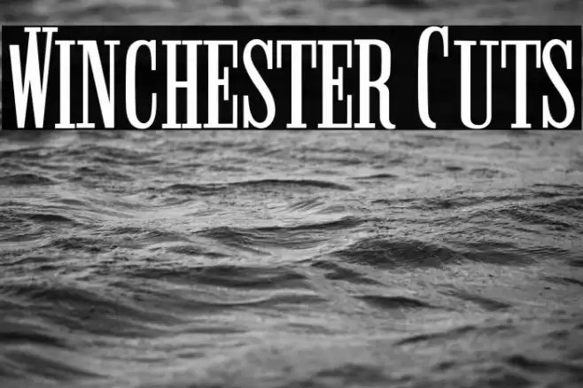 Winchester Cuts Font examples