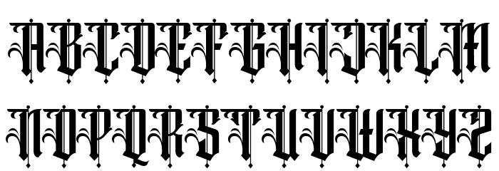 Winchester Free Regular Font OTHER CHARS