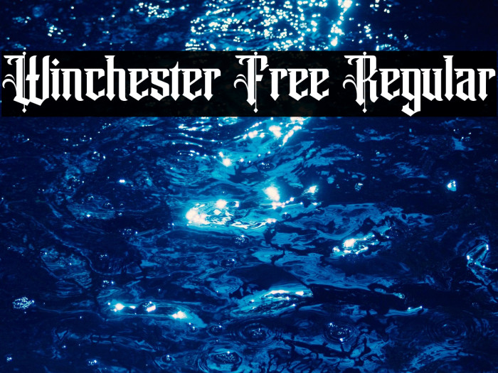 Winchester Free Regular Example 2