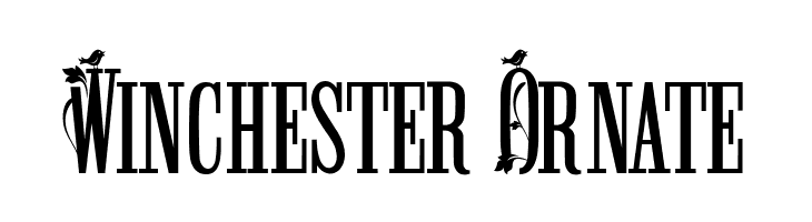 Winchester Ornate  フリーフォントのダウンロード