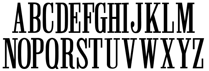 Winchester Ornate Font LOWERCASE