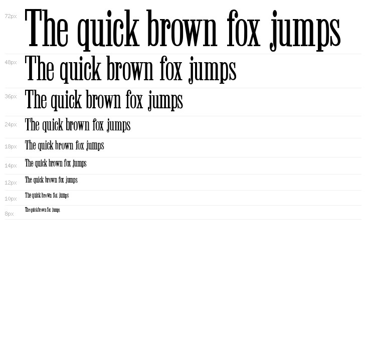 Winchester Regular Waterfall