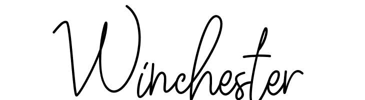Winchester  नि: शुल्क फ़ॉन्ट्स डाउनलोड