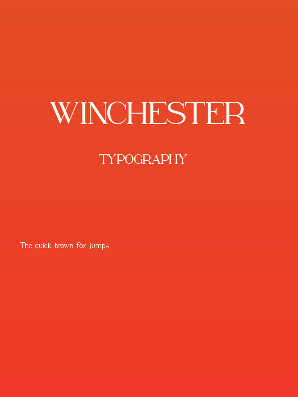 Winchester Poster