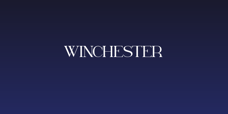 Winchester Social Header