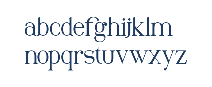 Winchester Lowercase