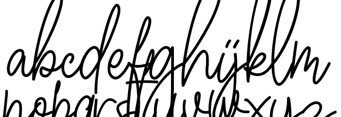 Winchester Font LOWERCASE