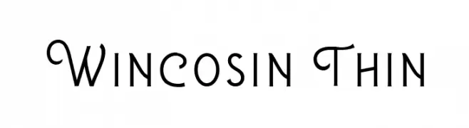 Wincosin Thin  لخطوط تنزيل