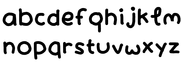 Wind Blows Font LOWERCASE