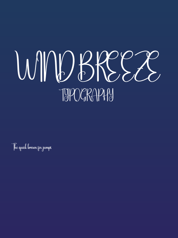 Wind Breeze Poster