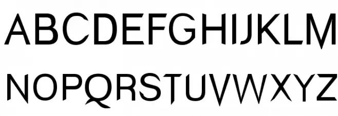 Wind Sans Serif regular Fonte MAIÚSCULAS