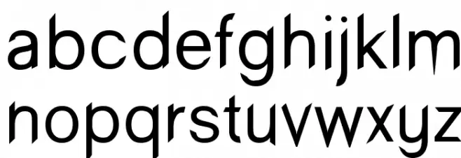 Wind Sans Serif regular 字体 小写