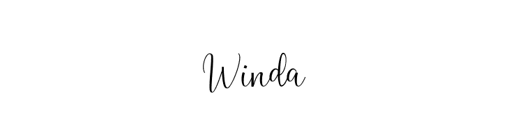 Winda  नि: शुल्क फ़ॉन्ट्स डाउनलोड