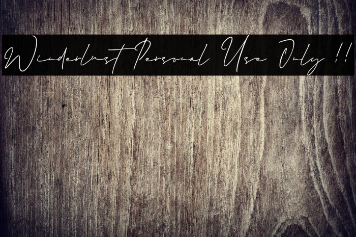 Winderlust Personal Use Only !! Example 3