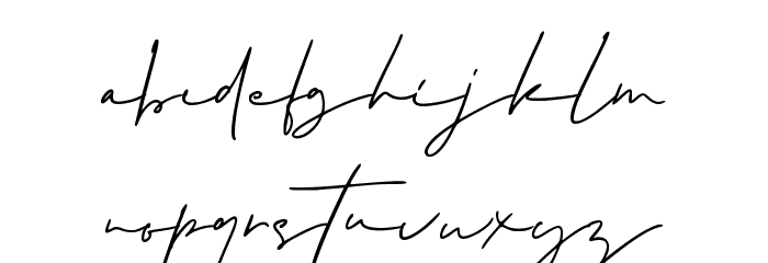 Winderlust Personal Use Only !! Font LOWERCASE
