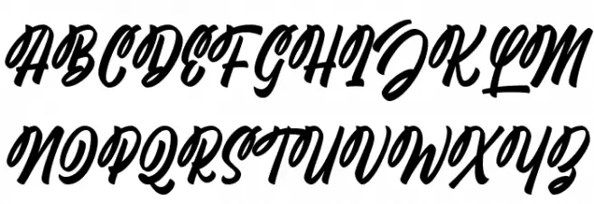 Windgard Font UPPERCASE