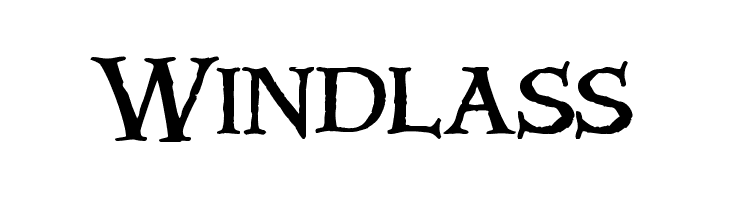 Windlass Font