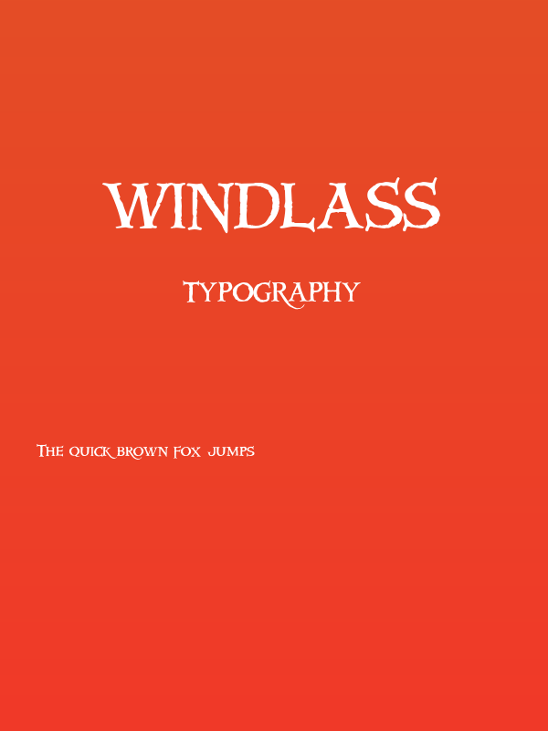 Windlass Poster