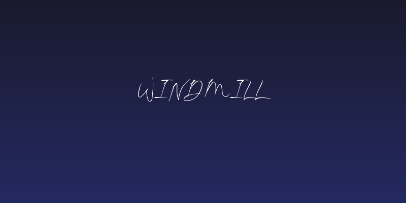 Windmill Social Header