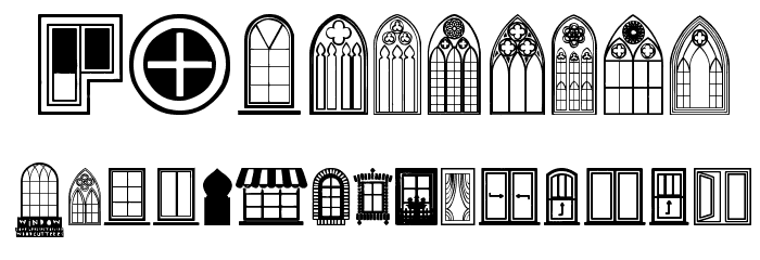 Window Font OTHER CHARS