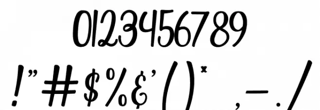 Window Font OTHER CHARS