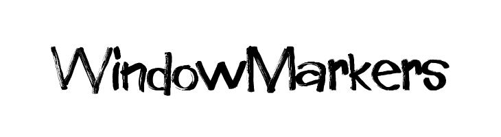 WindowMarkers  Frei Schriftart Herunterladen
