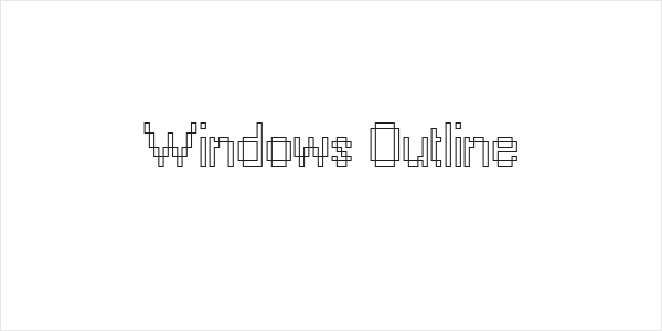 Windows Outline Logo